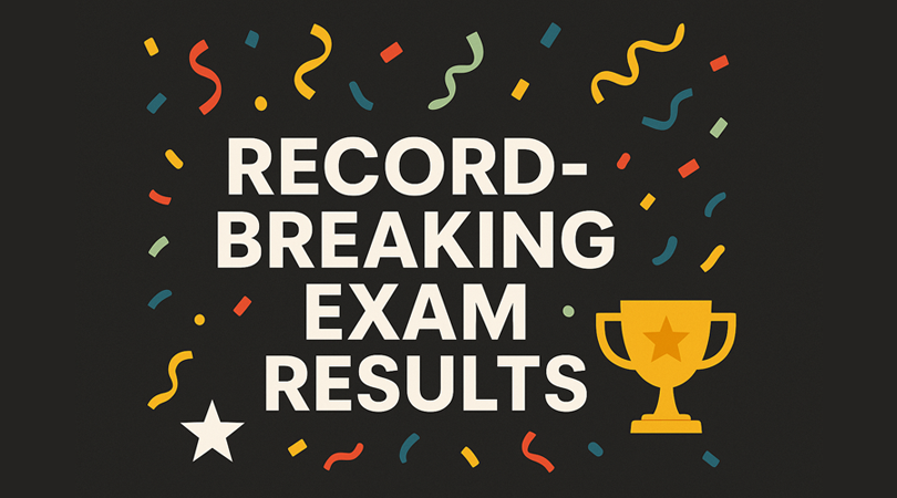 Record Exam Scores So Far This Year